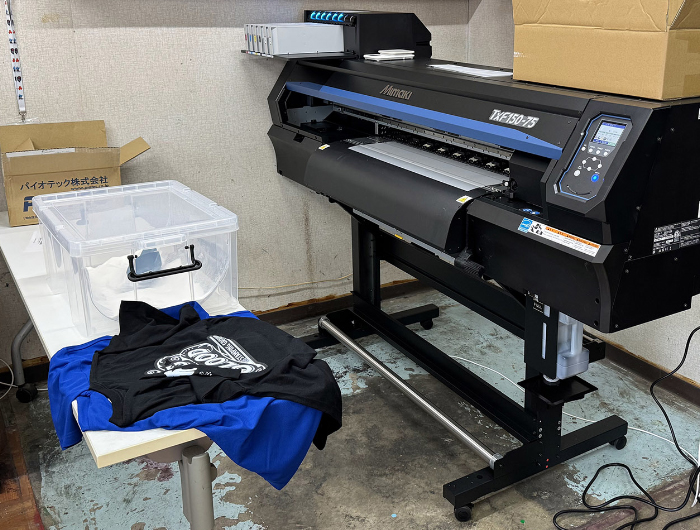 プリント業、A社様 ／ Mimaki TxF150-75導入