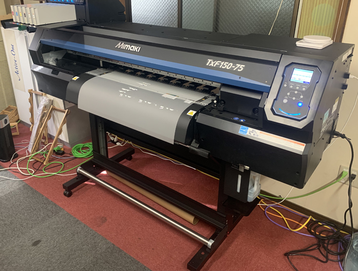 繊維製品製造業、I社様/ Mimaki TxF150-75導入