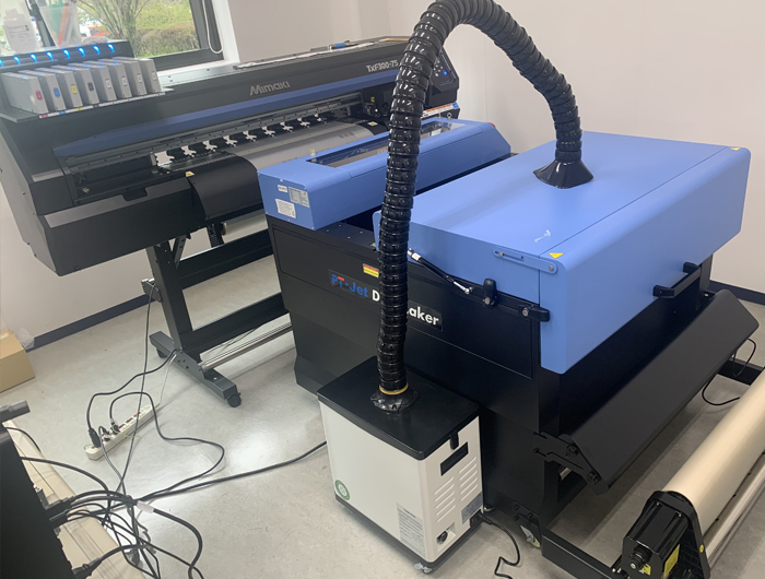 ユニフォーム製造業、M社様/ Mimaki TxF300-75導入