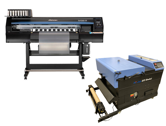 ウェアプリント業、E社様／ Mimaki TxF300-75導入