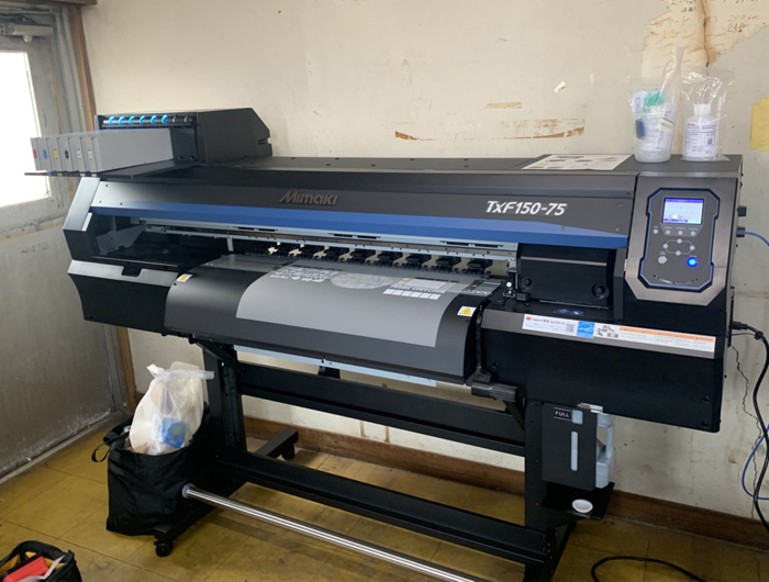 複写業、S社様/ Mimaki TxF150-75導入